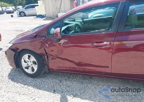 2013 Honda Civic Lx from USA, damaged, VIN 2HGFB2F52DH584049